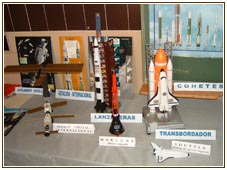 Exposici&oacute;n Astronautica ESCUELA COSMOFISICA